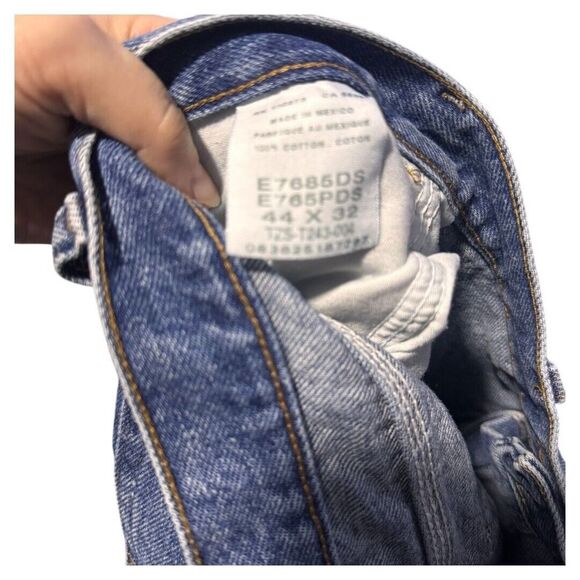 Rustler men's blue jeans size 44x32 - Picture 4 of 4